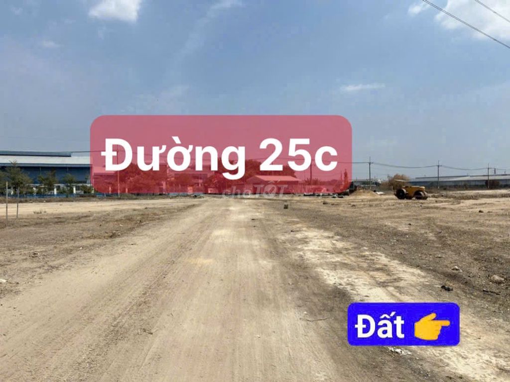 Đất Tìm Năng Nhơn Trạch, 1/ Đường 25C, 200m², Full Thổ Cư, Giá 2tỷ850