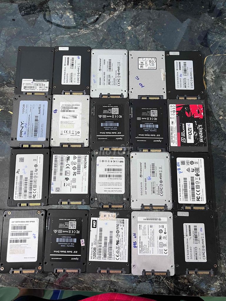 Ổ cứng SSD 120-128GB đã qua sử dụng. Mua bán Linh kiện (RAM, Card...) tại Thành phố Thuận An Bình Dương được đăng bởi Điện máy pin hình 1