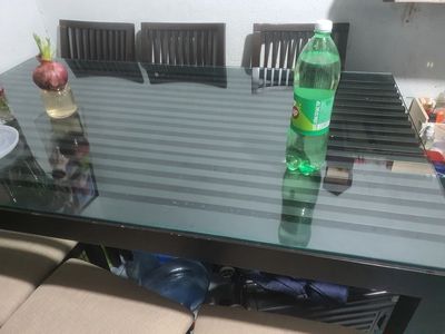 Bộ bàn ghế ăn, gỗ màu nâu 1m* 1,5 m còn mới 70%. Mua bán Bàn ghế tại Huyện Nhà Bè Tp Hồ Chí Minh được đăng bởi Đỗ Thanh Hải