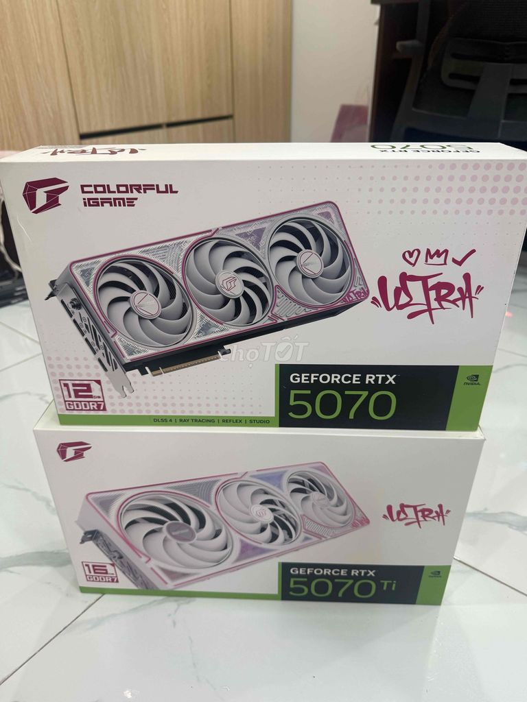 Card đồ họa Colorful iGame RTX 5070 12GB. Mua bán Linh kiện (RAM, Card...) tại Huyện Thanh Trì Hà Nội được đăng bởi Đỗ Duy hình 1