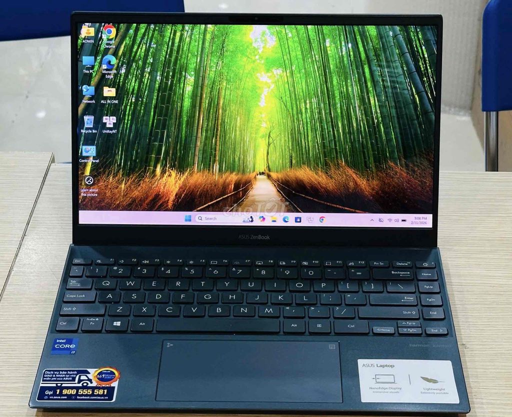 Em Bán ASUS Zenbook UX325 I7 16GB/512GB. Mua bán Laptop tại Quận Đống Đa Hà Nội được đăng bởi Bảo Táo Store hình 1