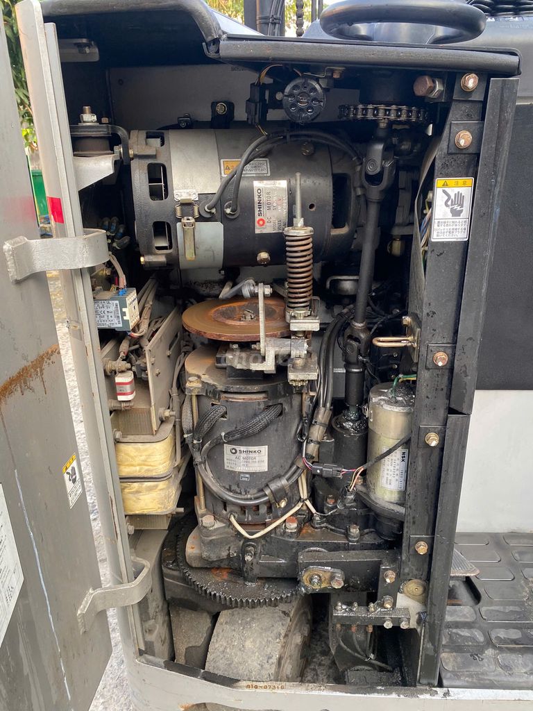 Xe điện đứng Nhật Bãi 1.5 tấn Nissan. Mua bán Phương tiện khác tại Quận 12 Tp Hồ Chí Minh được đăng bởi Phúc Xe Nâng Nhật Bãi hình 10