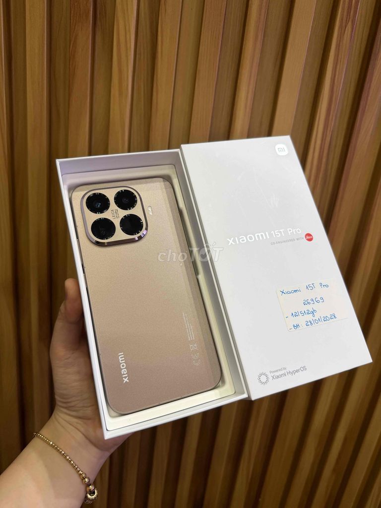 Xiaomi 15T Pro12/512GB Fullbox bh 28/1/2028. Mua bán Điện thoại tại Quận 10 Tp Hồ Chí Minh được đăng bởi Đăng Sơn Store hình 1