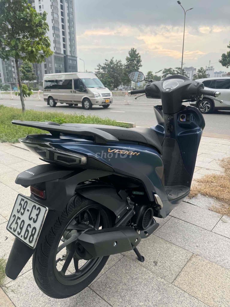 Honda Vision 2019 синий скутер