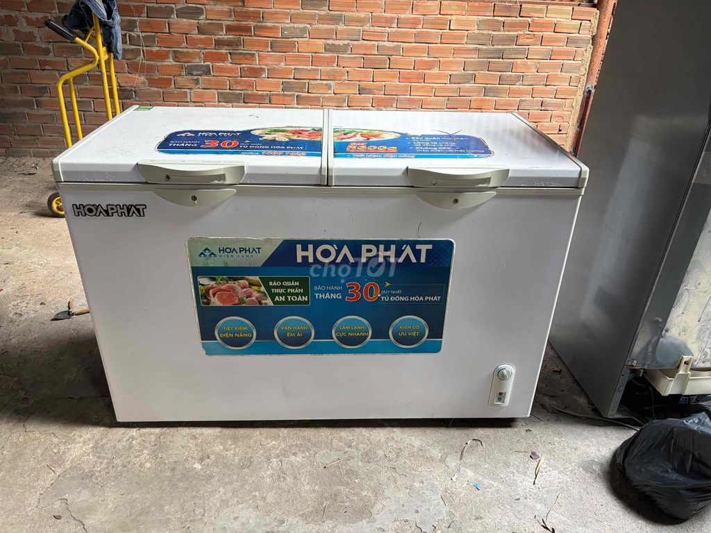 Tủ đông Hòa Phát 400L 1 ngăn đông suốt. Mua bán Tủ lạnh tại Huyện Hóc Môn Tp Hồ Chí Minh được đăng bởi Điện Máy Thanh Lý 1368 hình 1