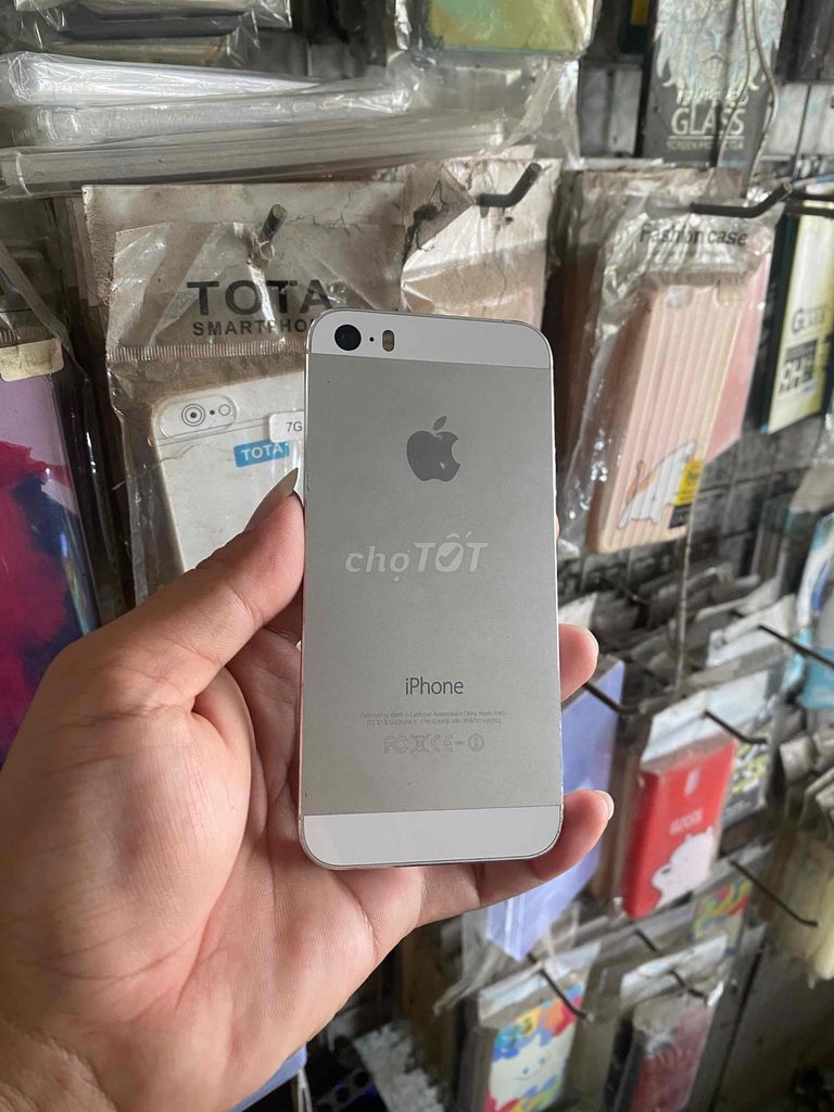 Apple iPhone 5s 32GB Bạc Like New. Mua bán Điện thoại tại Thành phố Cao Lãnh Đồng Tháp được đăng bởi Khang Mobile hình 1