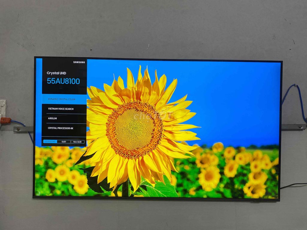 Tivi Samsung 55AU8100 4K UHD Smart TV. Mua bán Tivi, Âm thanh tại Quận Ninh Kiều Cần Thơ được đăng bởi Thanh Lý Hàng Điện Máy Giá Rẻ hình 1