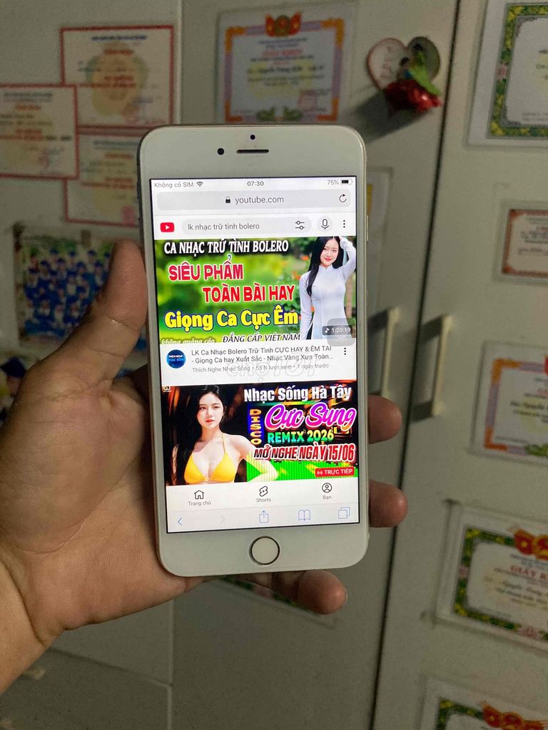 iPhone 6 Plus màn to 64GB full Vân tay iCloud sạch. Mua bán Điện thoại tại Huyện Hóc Môn Tp Hồ Chí Minh được đăng bởi Nguyễn Cường hình 1