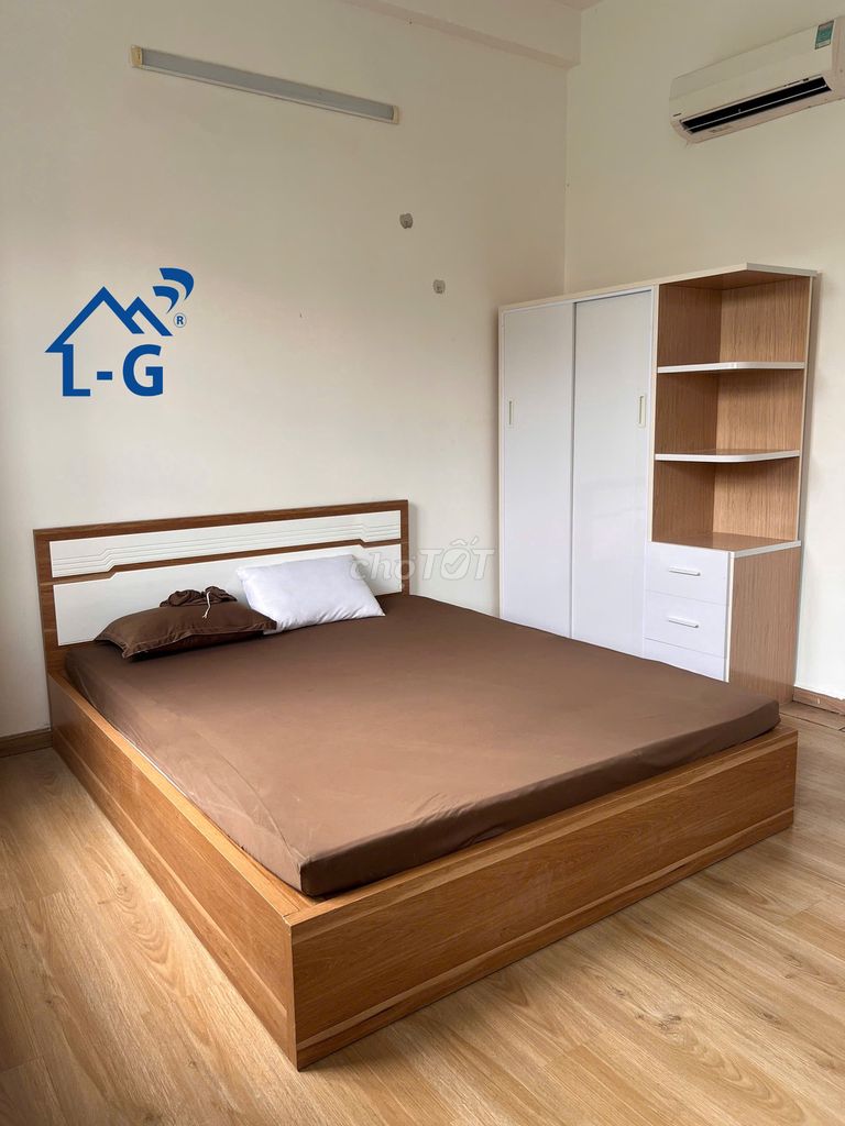 Giường ngủ Lâm Gia Gỗ MDF 1m2x2m. Mua bán Giường, chăn ga gối nệm tại Thành phố Thuận An Bình Dương được đăng bởi Tủ nhựa Bình Dương hình 1