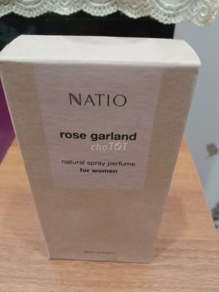 Nước hoa NATIO Rose Garland 100ml Úc. Mua bán Nước hoa tại Quận Phú Nhuận Tp Hồ Chí Minh được đăng bởi Le Tram hình 1