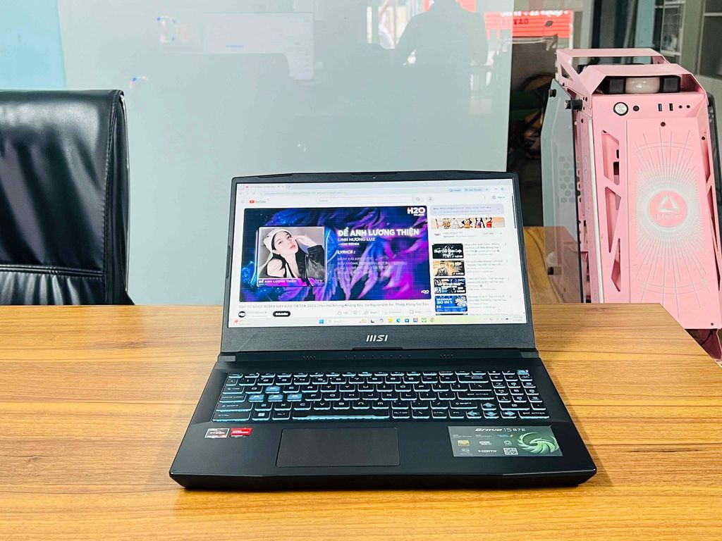 MSI Bravo 15 B7E Ryzen 5 7535HS 16G 512G RX6550M. Mua bán Laptop tại Quận 12 Tp Hồ Chí Minh được đăng bởi Laptop Minh Quân hình 1