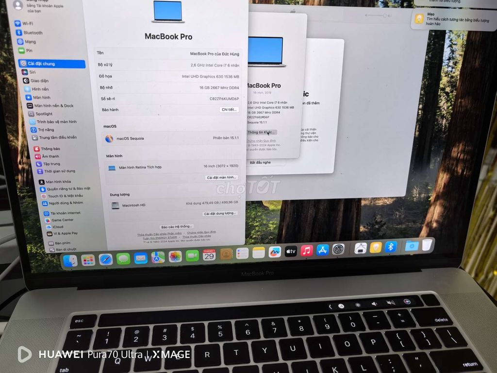 Macbook pro 2019 16inch