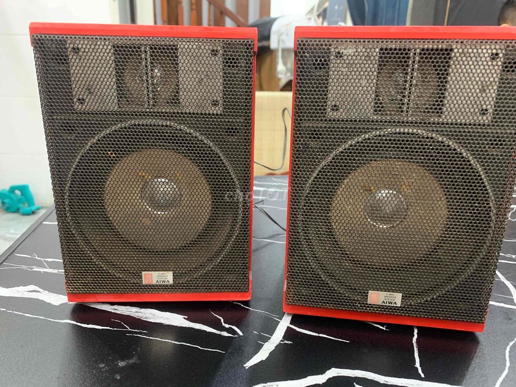 Loa Aiwa Đỏ 10cm Còn zin. Mua bán Tivi, Âm thanh tại Huyện Thường Tín Hà Nội được đăng bởi loa tivi hình 1