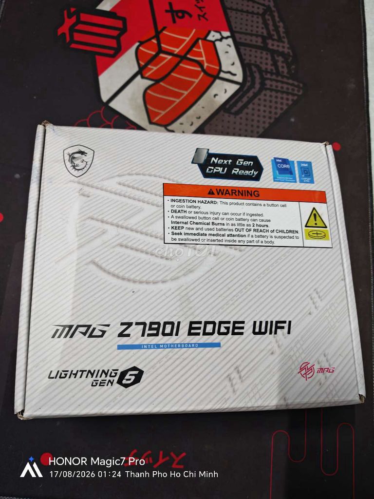 MSI MAG Z790I Edge Wifi ( ITX ) . Mua bán Linh kiện (RAM, Card...) tại Quận Phú Nhuận Tp Hồ Chí Minh được đăng bởi Hoàng Đình Thắng hình 1
