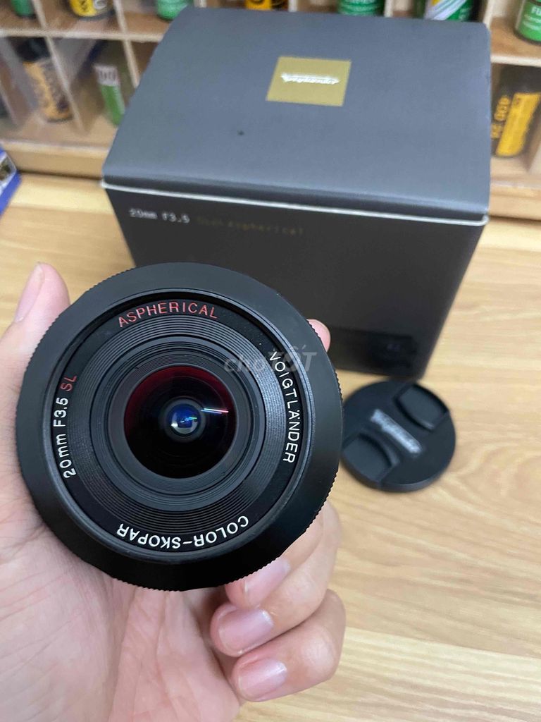 Voigtlander 20mm F3.5 Canon EF. Mua bán Máy ảnh, Máy quay tại Quận 5 Tp Hồ Chí Minh được đăng bởi Huỳnh Minh Thương hình 1