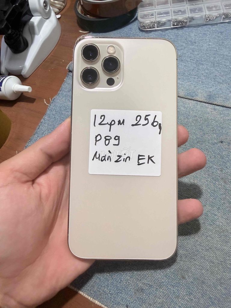 iPhone 12 Pro Max 256GB Vàng VN/A. Mua bán Điện thoại tại Huyện Tân Phước Tiền Giang được đăng bởi Le Duy Hong Duc hình 1