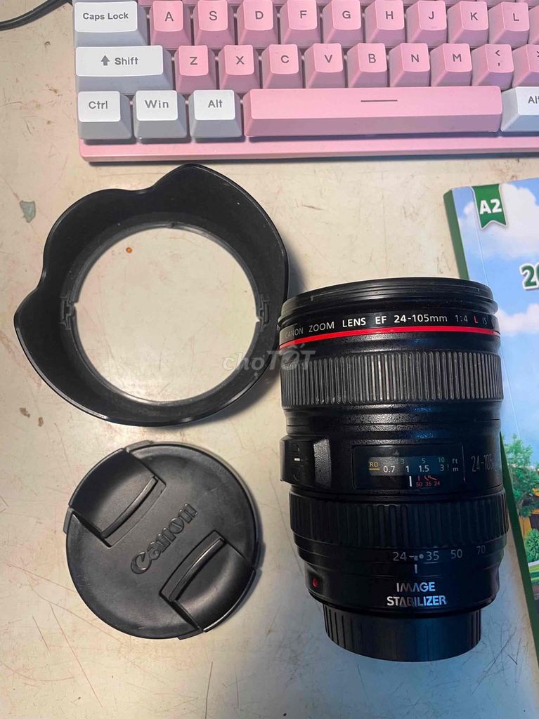 Ống kính Canon 24-105mm f/4L Đen. Mua bán Máy ảnh, Máy quay tại Huyện Thiệu Hóa Thanh Hóa được đăng bởi Nguyên Lê hình 1