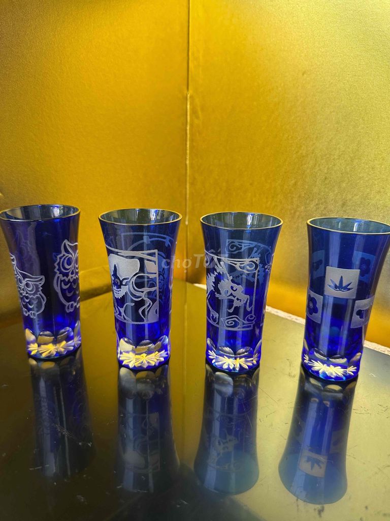 Ly thủy tinh Gatsby Bộ 4 ly Xanh. Mua bán Dụng cụ nhà bếp tại Thành phố Biên Hòa Đồng Nai được đăng bởi đặng quang tuyến hình 1