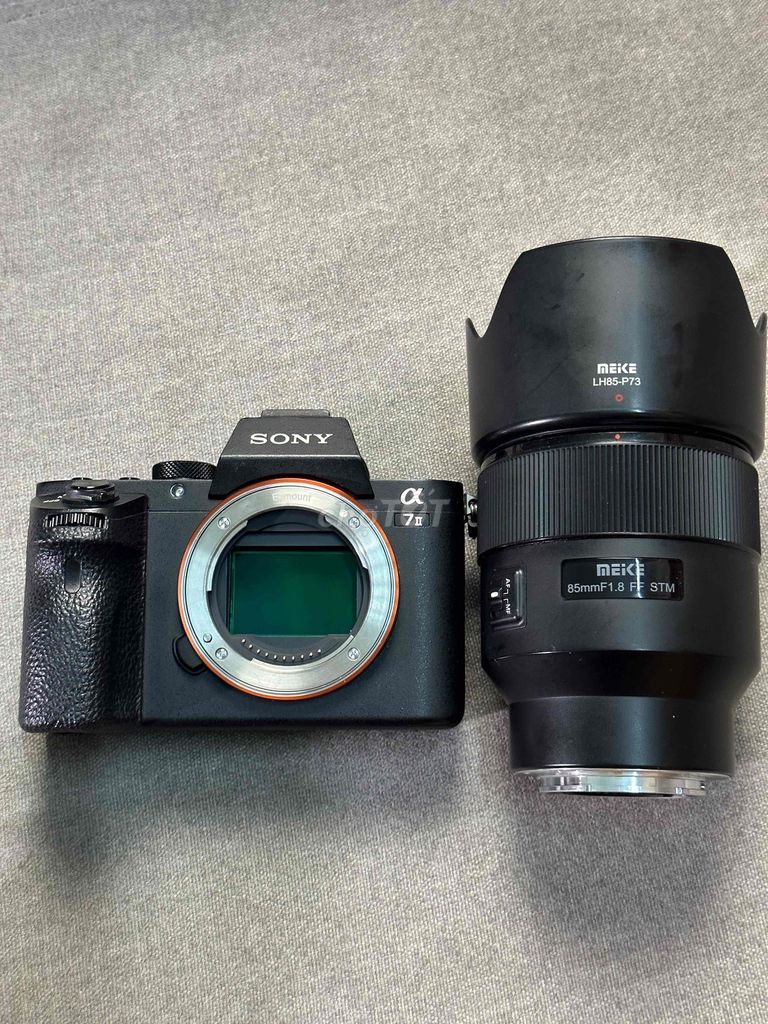 Máy ảnh Sony A7 Mark II + Meike AF 85mm F1.8. Mua bán Máy ảnh, Máy quay tại Quận Hải Châu Đà Nẵng được đăng bởi Tiến Đạt hình 1