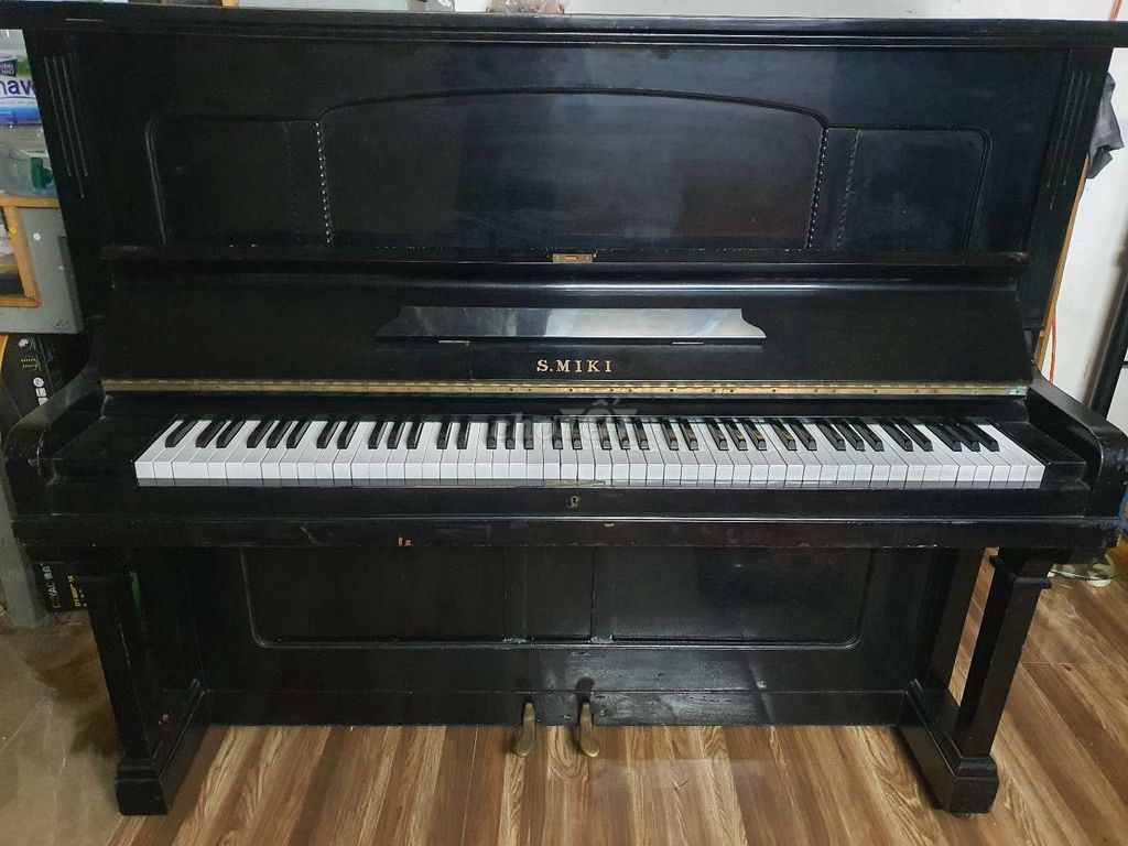 Đàn piano S.Miki Nhật Bản Đen. Mua bán Nhạc cụ tại Quận 7 Tp Hồ Chí Minh được đăng bởi Quagg hình 1