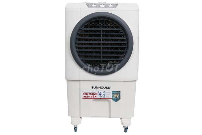 Quạt điều hòa SUNHOUSE 50 lít Trắng. Mua bán Quạt tại Quận Sơn Trà Đà Nẵng được đăng bởi Columbo hình 1