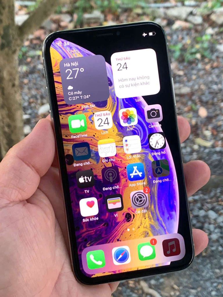 Apple iPhone XS 64GB Bạc. Mua bán Điện thoại tại Thị xã Gò Công Tiền Giang được đăng bởi Duynino hình 1