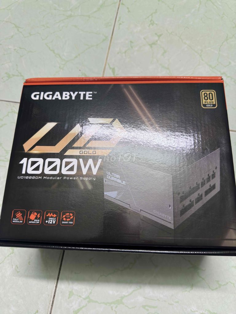 Bán Nguồn 1000W gigabyte 80 plus gold new