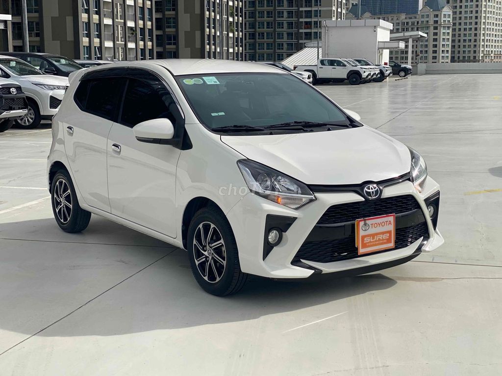 Toyota Wigo 1.2G AT 2021 Trắng Tự động
