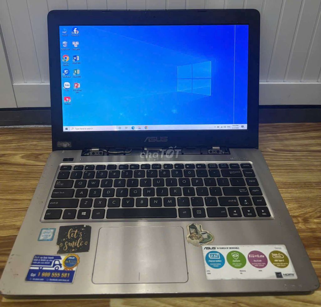 Asus X456UA i5-6200U 8GB/120GB. Mua bán Laptop tại Quận Gò Vấp Tp Hồ Chí Minh được đăng bởi NGO NGOC QUAN hình 1