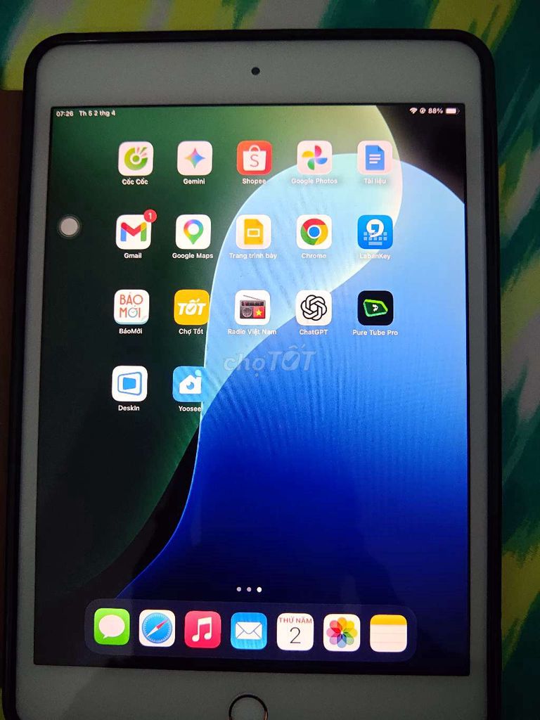 Apple iPad mini 5 Wifi 64GB vàng hồng. Mua bán Máy tính bảng tại Thành phố Long Xuyên An Giang được đăng bởi Minh hình 1