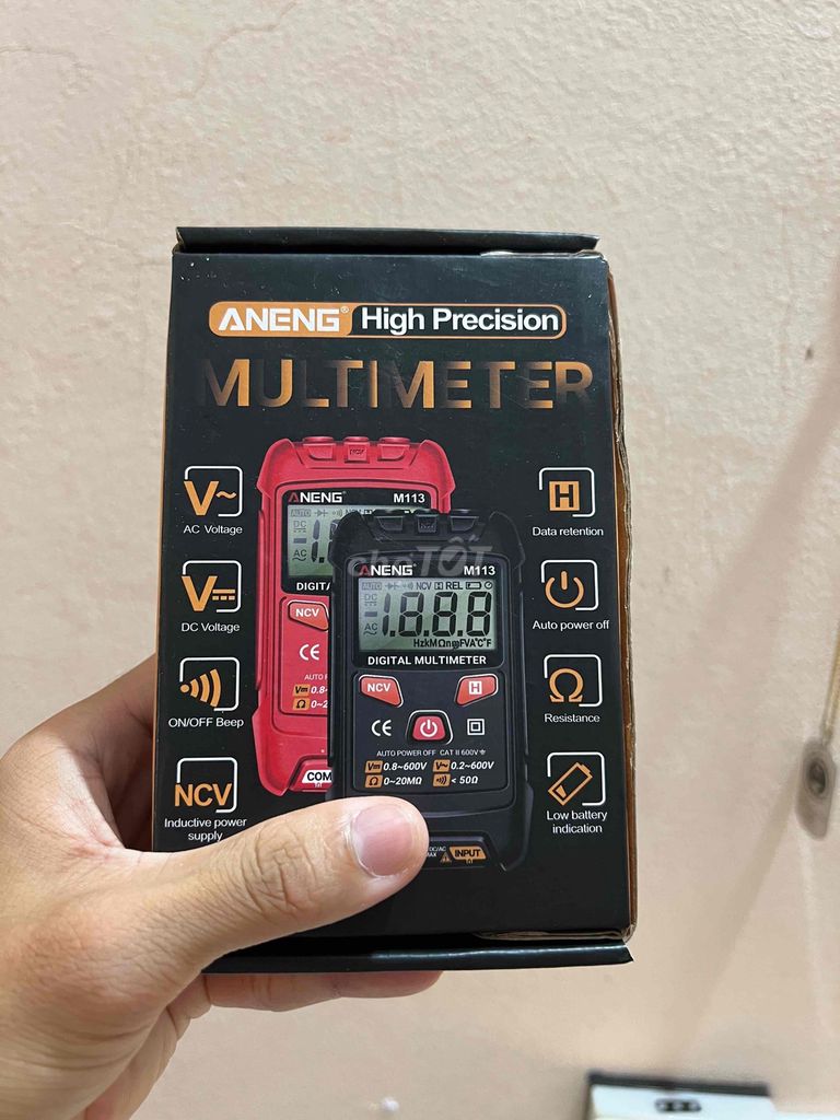 Đồng hồ vạn năng ANENG M113 Đen. Mua bán Đồ chuyên dụng, Giống nuôi trồng tại Thành phố Cà Mau Cà Mau được đăng bởi Huy trần hình 1