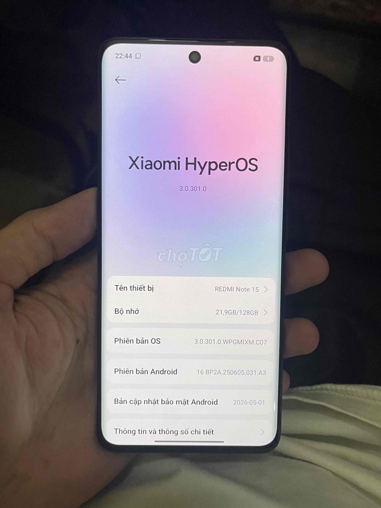 bán redmi note 15 6g 128 97%. Mua bán Điện thoại tại Quận Hai Bà Trưng Hà Nội được đăng bởi Tuấn anh hình 1