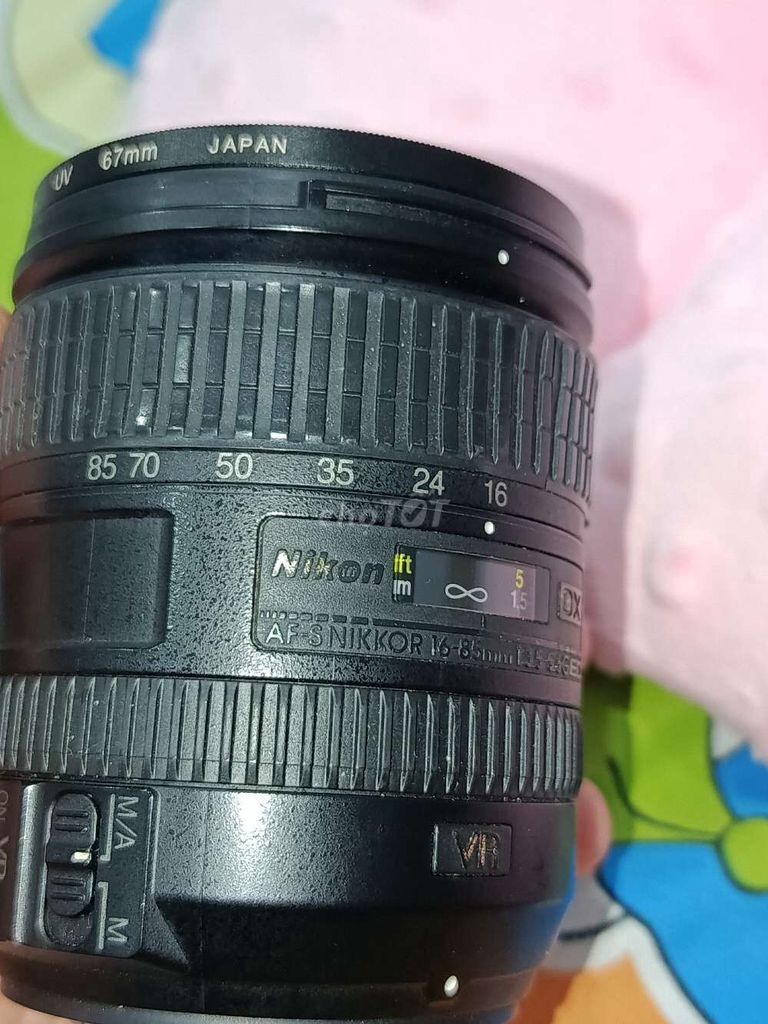 Ống kính Nikon AF-S Nikkor 16-85mm Đen. Mua bán Máy ảnh, Máy quay tại Thành phố Thủ Dầu Một Bình Dương được đăng bởi Trần Hoàng Phúc hình 1
