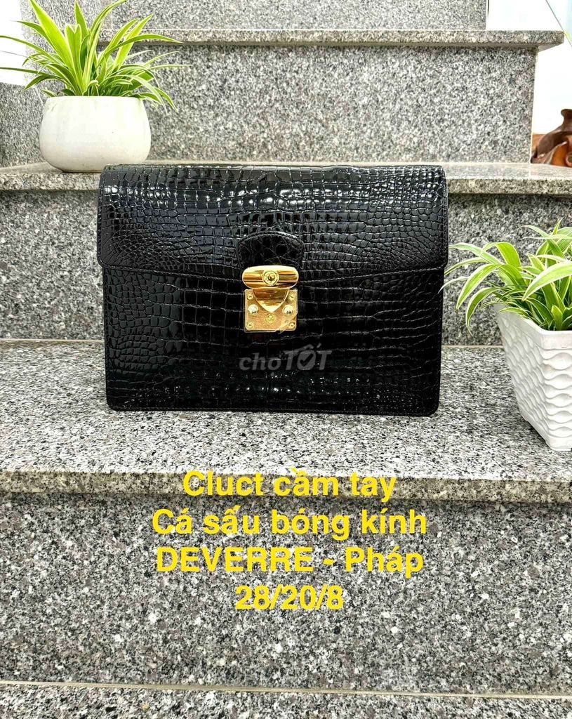 Clutch da hiệu DEVERRE chính hãng