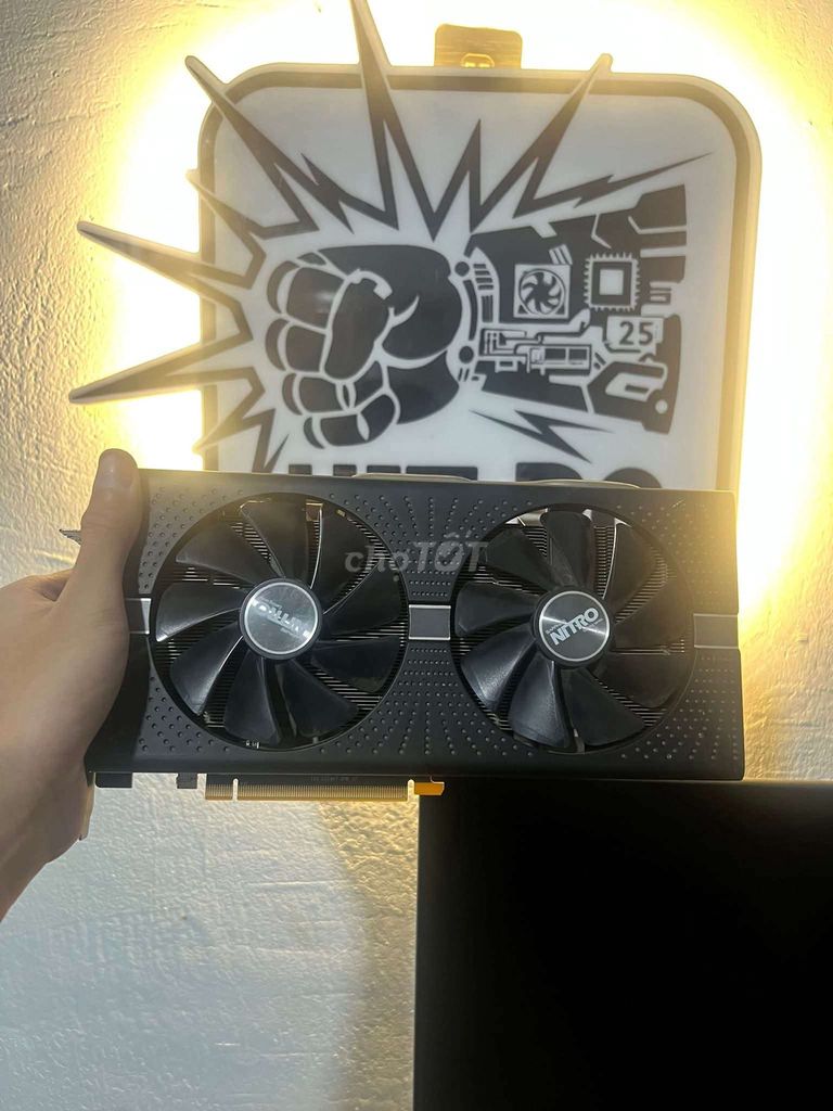 Card đồ họa Sapphire RX580 Nitro 4GB. Mua bán Linh kiện (RAM, Card...) tại Huyện Tân Phú Đồng Nai được đăng bởi Trịnh Hoà hình 1