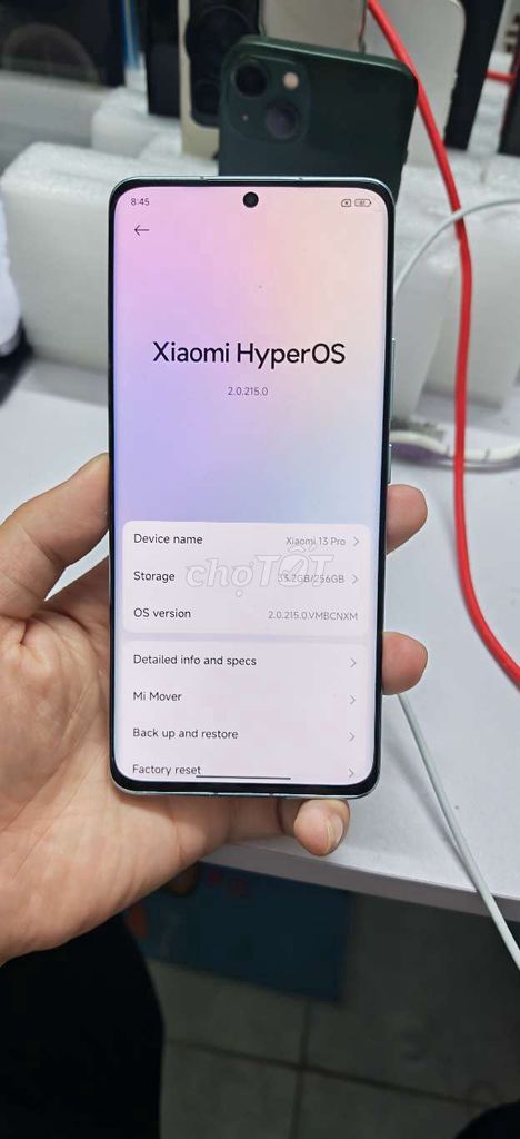 Xiaomi Mi 13 Pro 256GB Xanh nhạt. Mua bán Điện thoại tại Quận Thanh Xuân Hà Nội được đăng bởi KING STORE hình 1