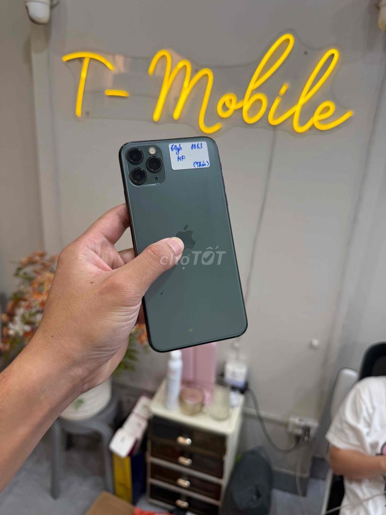 11 Pro Max 64GB VN/A ko face id màn thay. Mua bán Điện thoại tại Quận Thanh Xuân Hà Nội được đăng bởi Ngô Tráng T Mobile hình 1