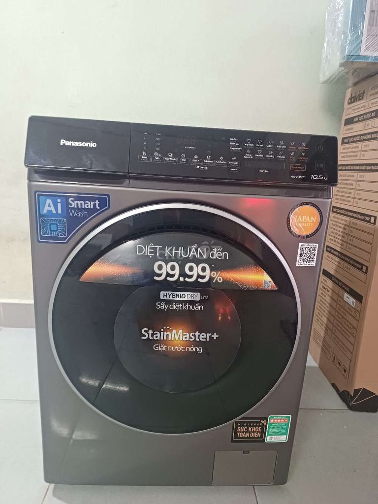 MÁY GIẶT SẤY PANA 10,5/2 KG TRƯNG BÀY BH 1 NĂM. Mua bán Máy giặt tại Huyện Hòa Vang Đà Nẵng được đăng bởi Nguyễn Thanh Phước hình 1