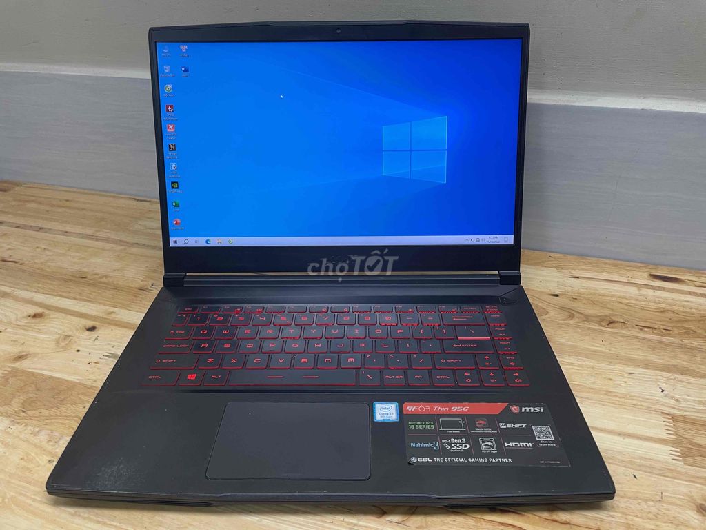 MSI GF63 Gaming I7 mạnh mẽ mượt mà. mỏng giá rẻ. Mua bán Laptop tại Thành phố Thủ Đức Tp Hồ Chí Minh được đăng bởi Hoàng Hiếu hình 1
