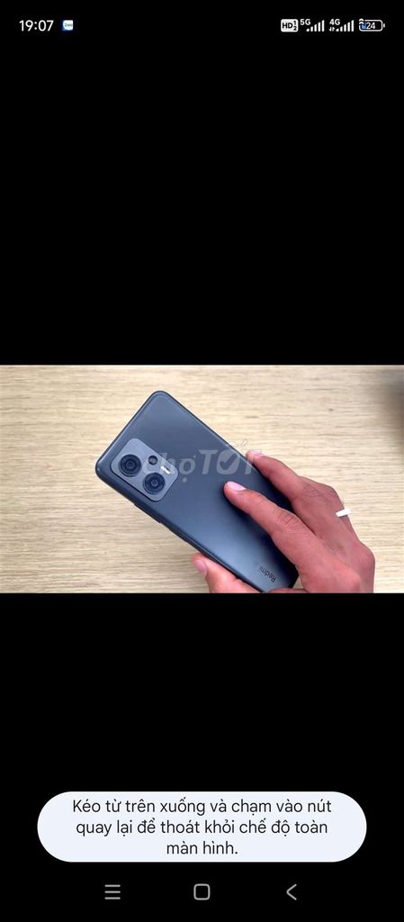 Xiaomi Redmi Note 11T Pro 8GB/256GB Đen. Mua bán Điện thoại tại Huyện Nhà Bè Tp Hồ Chí Minh được đăng bởi Thái bá đường hình 1