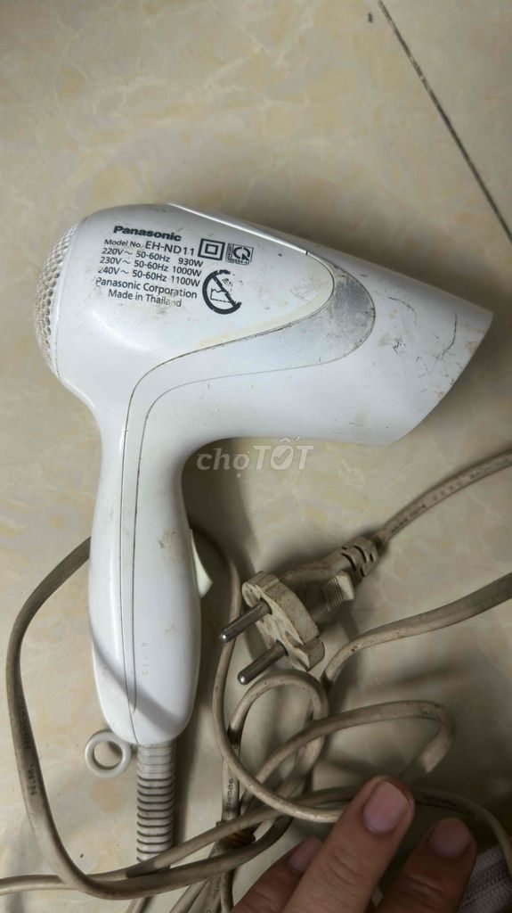 Máy sấy tóc Panasonic EH-ND11 Trắng 1000W. Mua bán Nội thất, đồ gia dụng khác tại Quận Bình Thạnh Tp Hồ Chí Minh được đăng bởi Dương Nghĩa Hậu hình 1