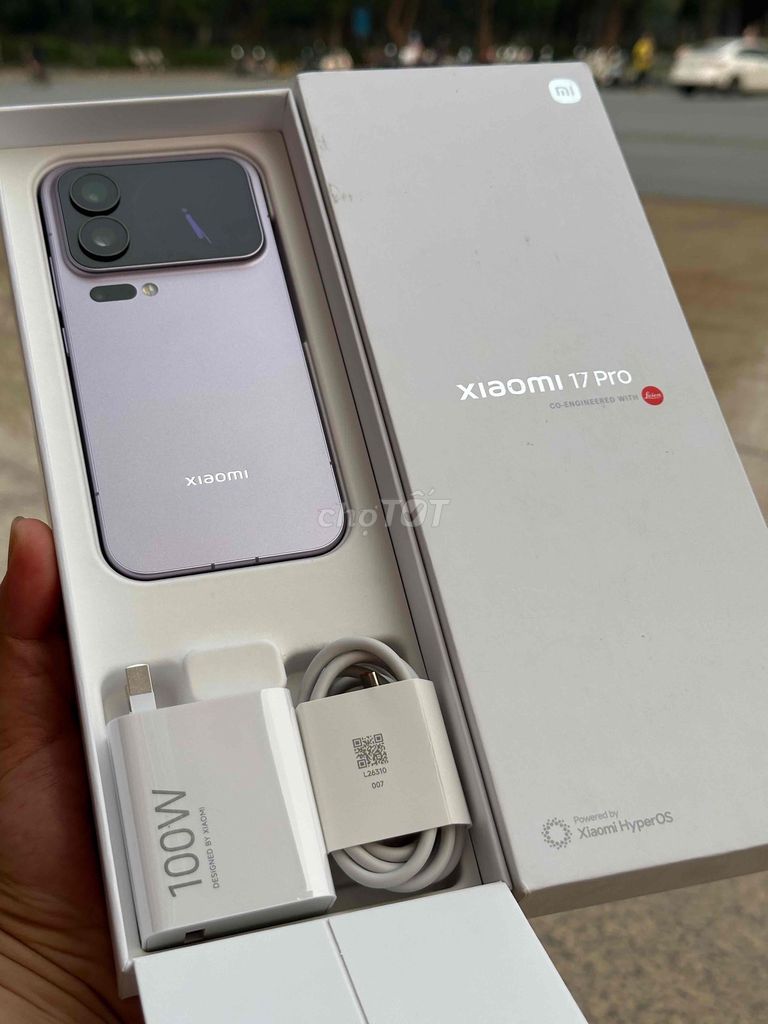 Xiaomi 17 Pro 5G 12/256GB Tím Fullbox Tiếng việt. Mua bán Điện thoại tại Quận Thanh Xuân Hà Nội được đăng bởi Trí Dũng Store hình 1