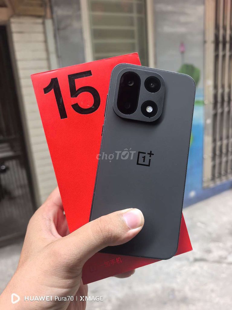 OnePlus 15 12/256 đen Fullbox rom qt. Mua bán Điện thoại tại Quận Ba Đình Hà Nội được đăng bởi Chẻ na phone giá tốt  hình 1