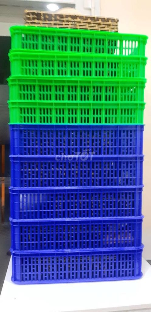 Thùng nhựa Xanh lá, Xanh dương. Mua bán Nội thất, đồ gia dụng khác tại Huyện Nhà Bè Tp Hồ Chí Minh được đăng bởi Hồng Chương hình 1