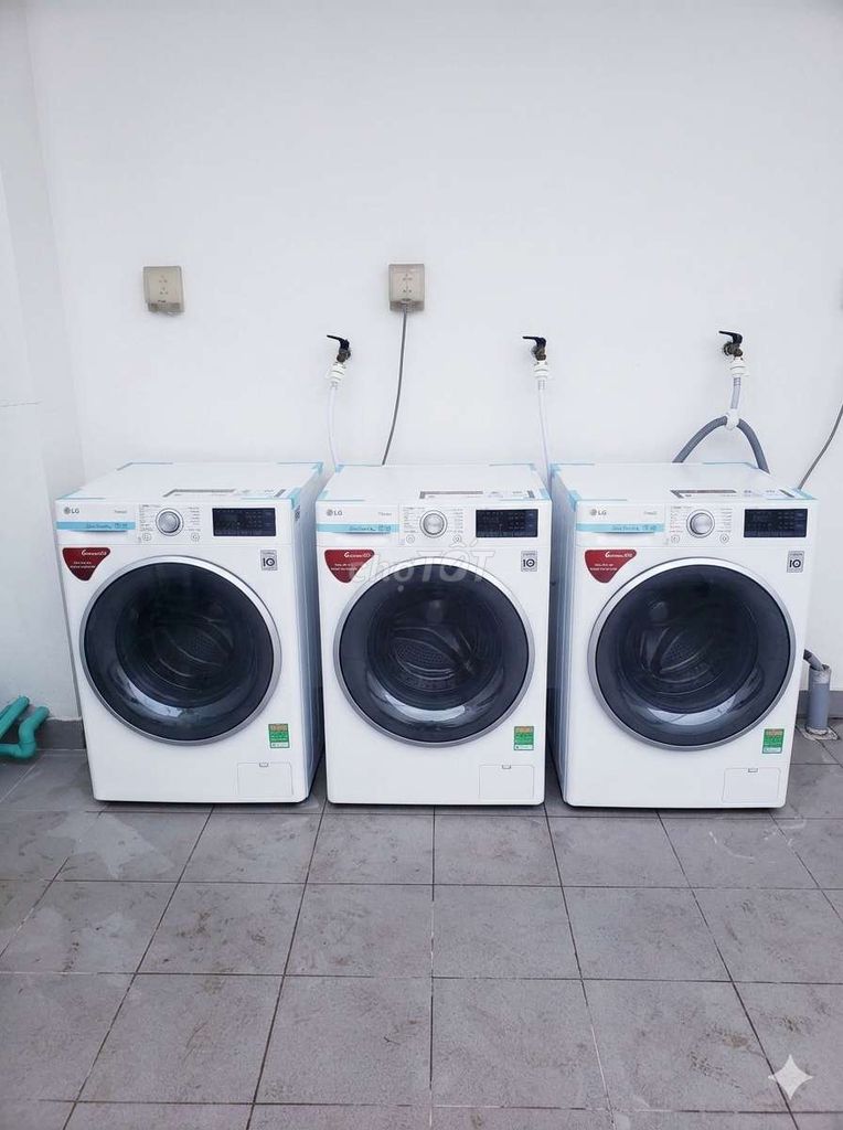 Máy giặt LG 9kg Inverter, mới đẹp 95%, máy zin. Mua bán Máy giặt tại Huyện Gia Lâm Hà Nội được đăng bởi CHUYÊN CÁC LOẠI MÁY GIẶT hình 1