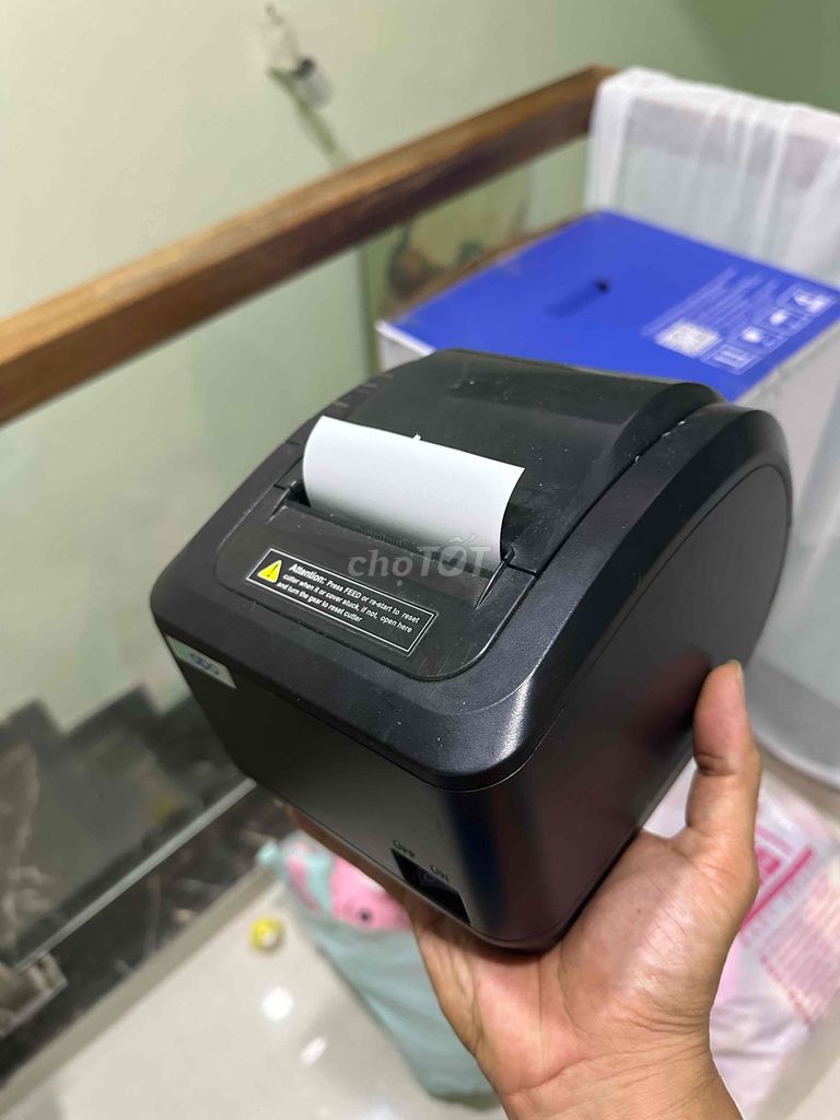 Máy in bill Xprinter XP-K200L Đen USB+LAN. Mua bán Đồ dùng văn phòng tại Quận Hải Châu Đà Nẵng được đăng bởi Bảo hình 1