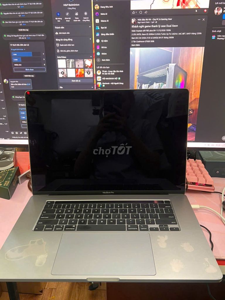 Apple MacBook Pro i9 16 inch 16GB/1TB. Mua bán Laptop tại Quận Tân Phú Tp Hồ Chí Minh được đăng bởi Như anh Đặng hình 1