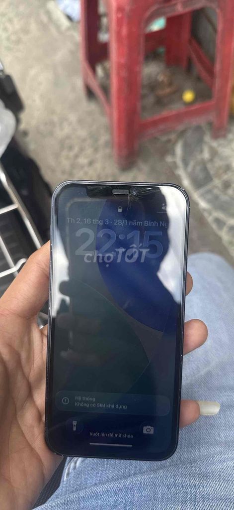 Apple iPhone 12 256GB Đen Đã dùng. Mua bán Điện thoại tại Huyện Chợ Mới An Giang được đăng bởi Nhân Trần hình 1