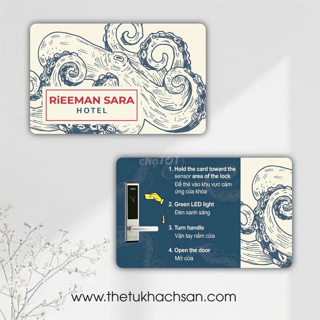 Thẻ khóa khách sạn HANACARD. Mua bán Đồ chuyên dụng, Giống nuôi trồng tại Huyện Thanh Trì Hà Nội được đăng bởi Hanaco2026 Sale hình 1