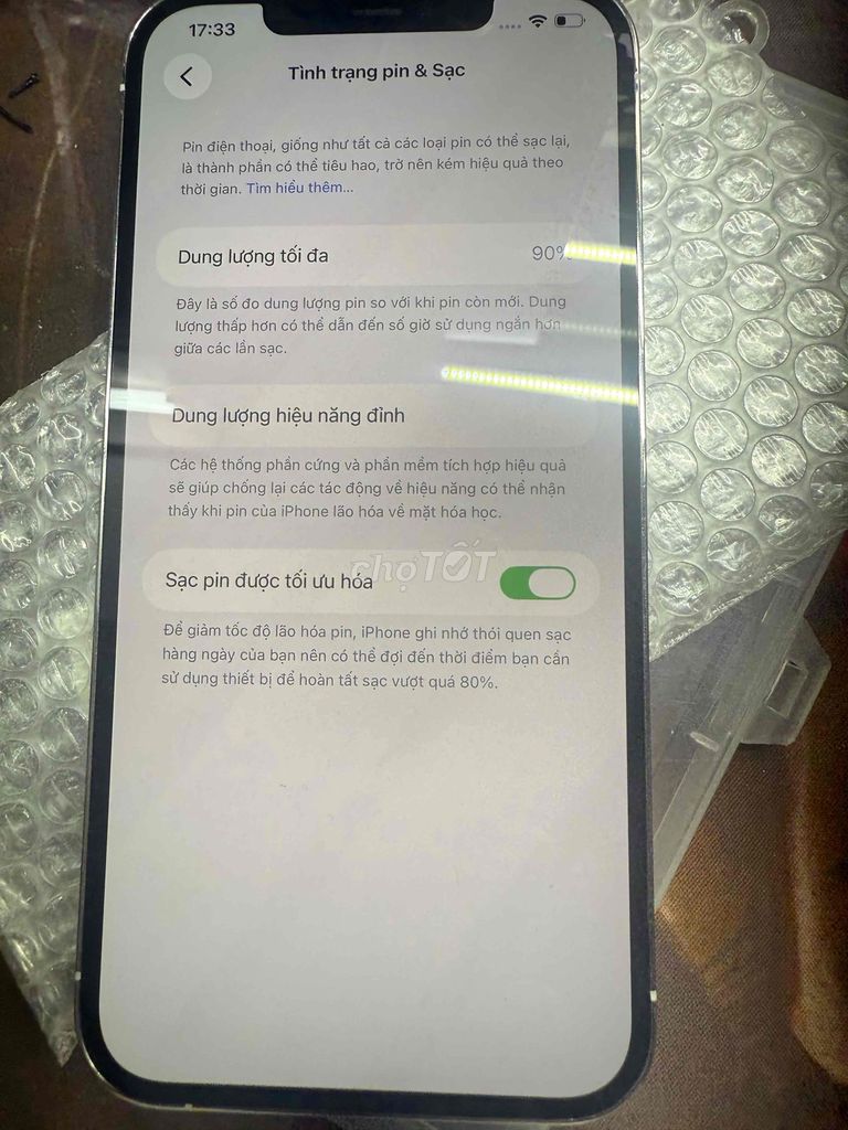 Apple iPhone 12 Pro Max 128GB Trắng 98.5%. Mua bán Điện thoại tại Quận 6 Tp Hồ Chí Minh được đăng bởi lôi thanh lộc hình 1